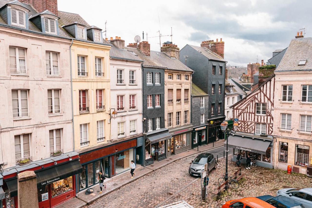 Les Apparts D'Agnes- Romeo Et Juliette Honfleur Buitenkant foto